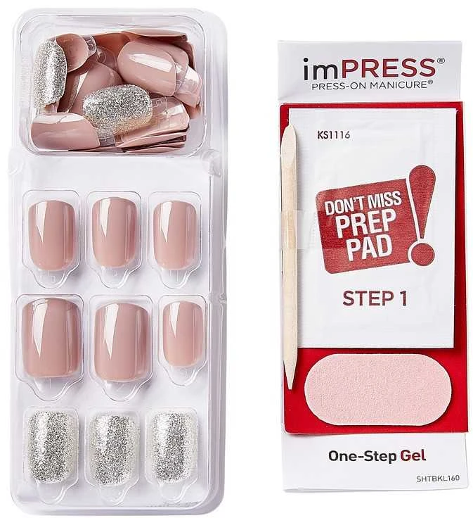 KISS Lipnūs nagai imPRESS Nails Dar vienas šansas 30 vnt.
