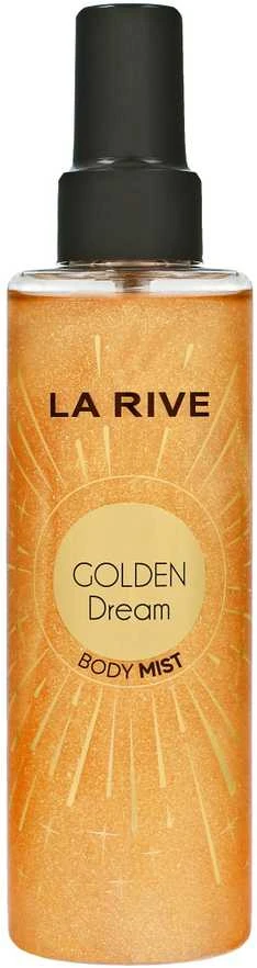 LA RIVE kūno dulksna su blizgesiu GOLDEN DREAM , 200 ml