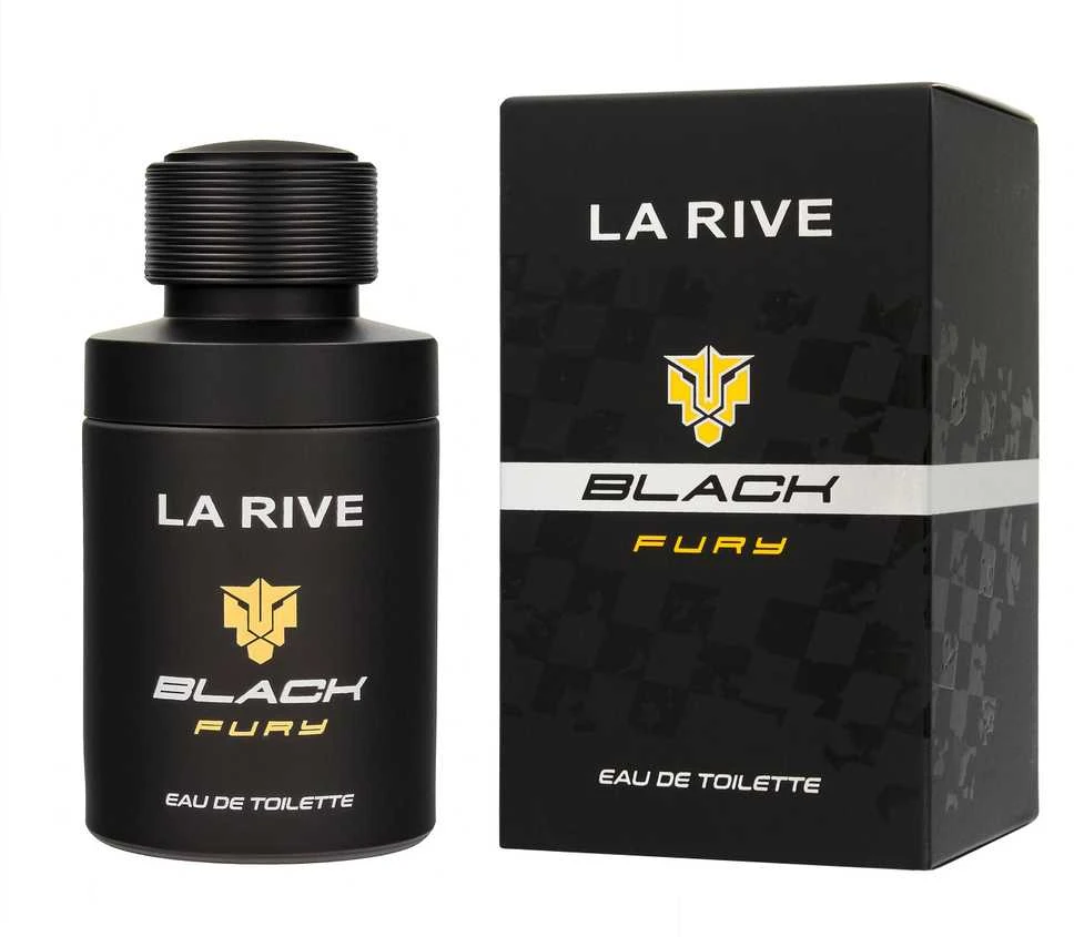 LA RIVE tualetinis vanduo vyrams Juodas Fury, 75 ml