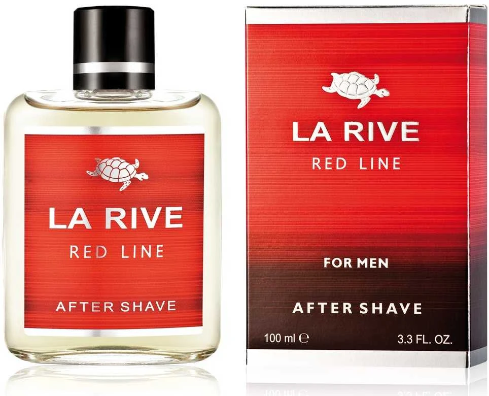 LA RIVE losjonas po skutimosi Raudona Line, 100 ml