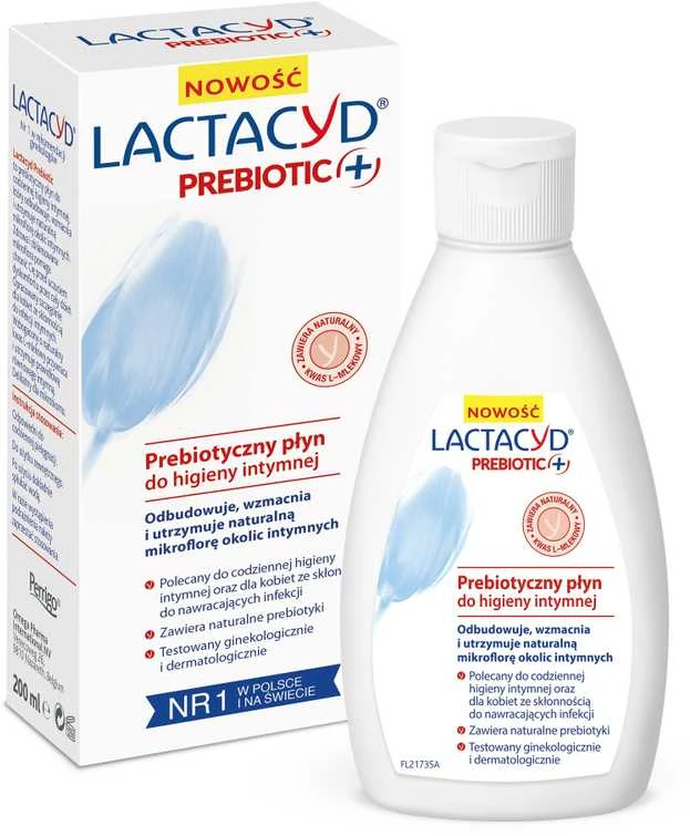 Lactacyd Prebiotic skystis intymiai higienai 200ml