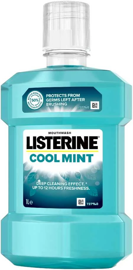 Listerine Cool Mint burnos skalavimo skystis 1000ml
