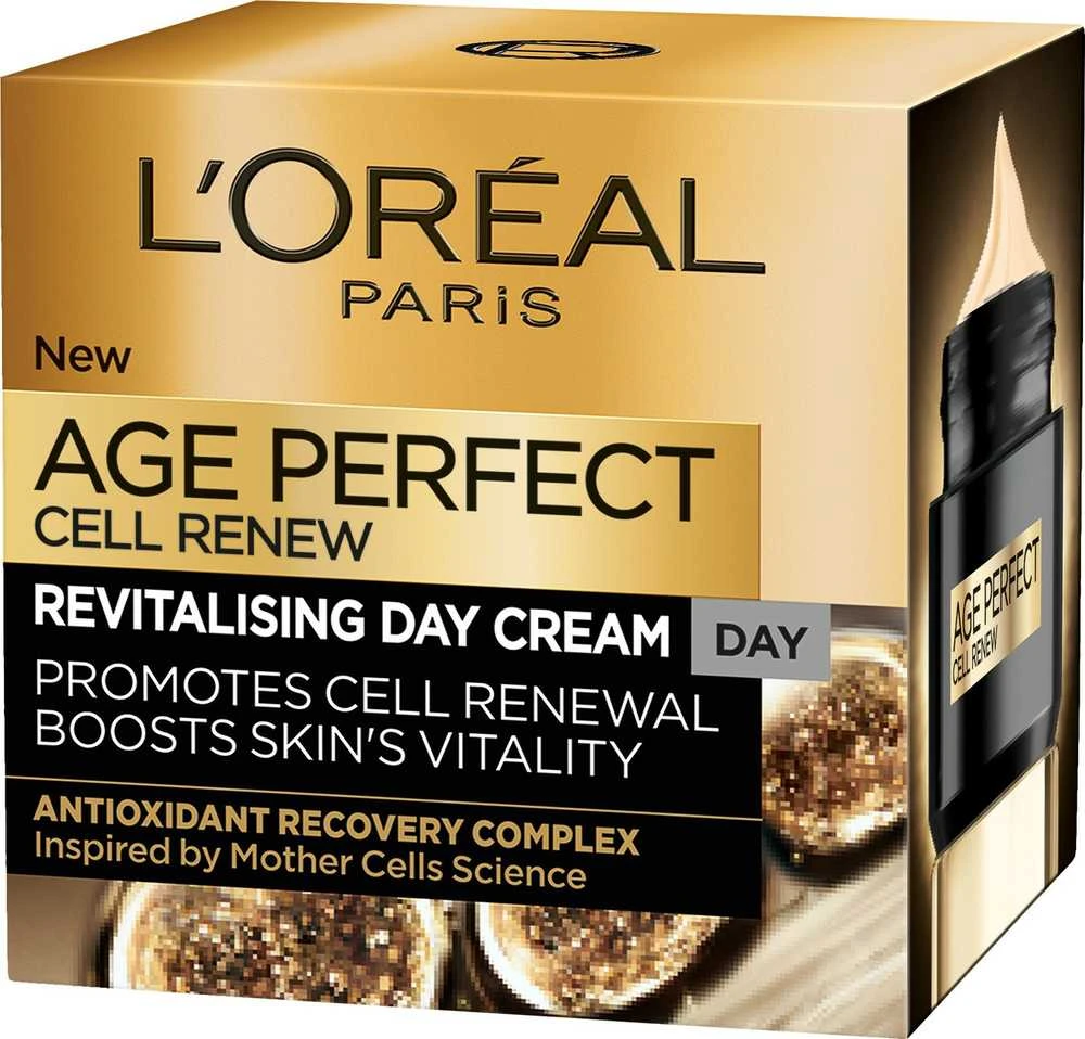L'Oréal Paris Age Perfect Cell Renew Day Kreminis Day Kreminis moterims, 50 ml