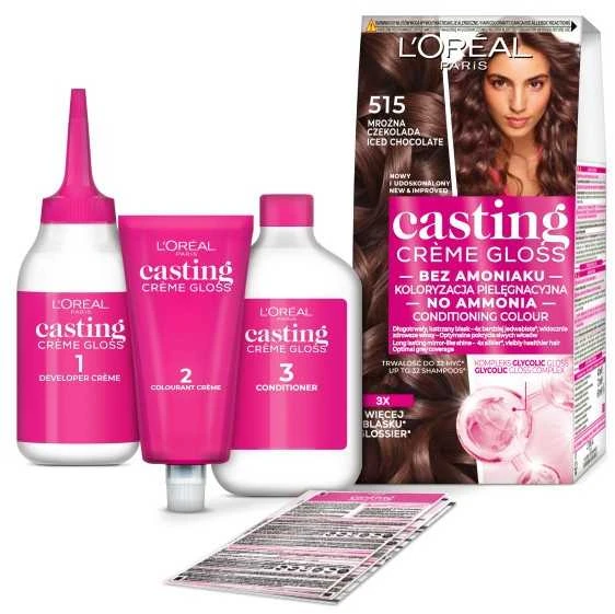 L'Oreal Casting Creme Gloss 515 dažymo rinkinys