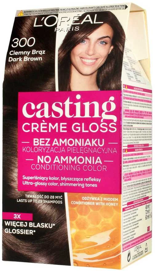 L'Oreal Paris Casting Creme Gloss 300 Tamsiai raudona