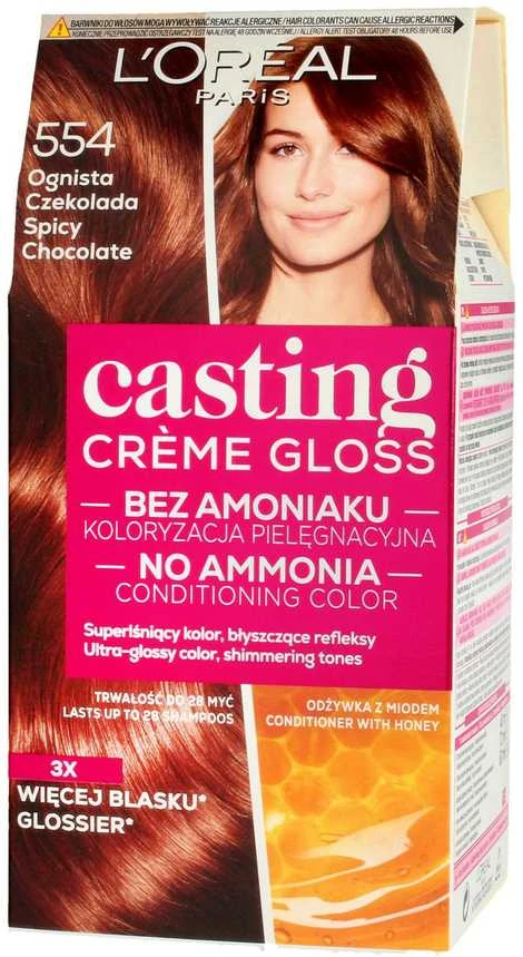 L'Oreal Paris Casting Creme Gloss 554 Fiery Chocolate