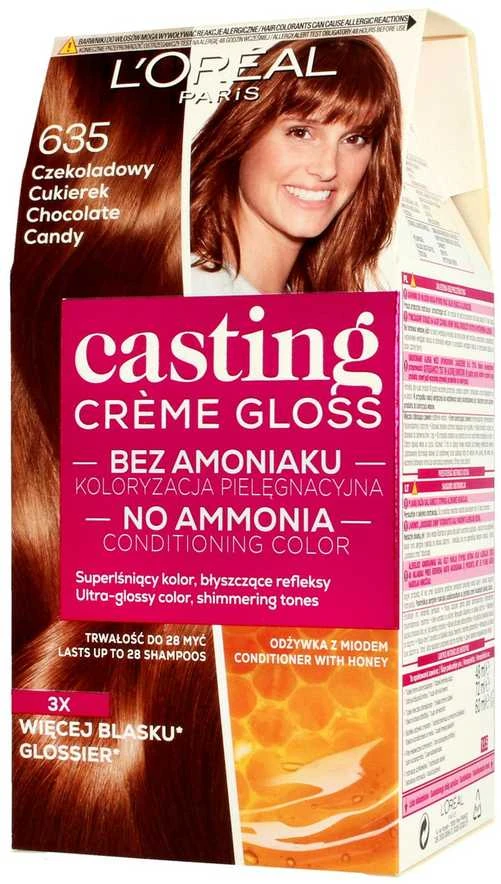 L'Oreal Casting Creme Gloss 635 pakuotė