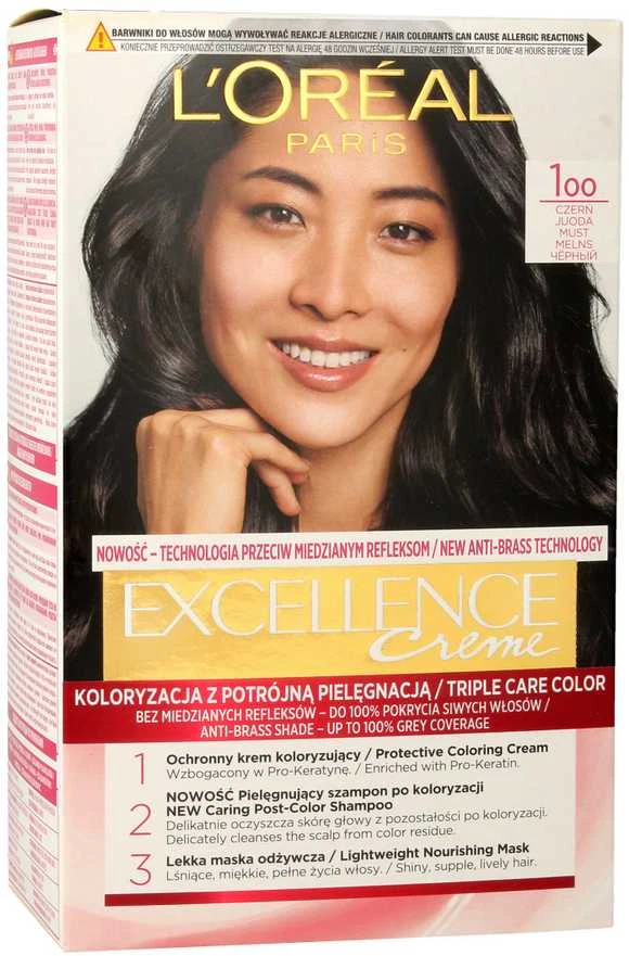 L'Oreal Paris Excellence Creme 100 Czerń