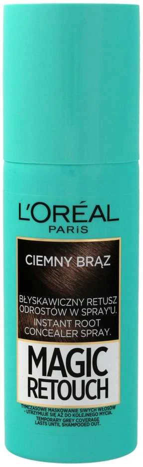 L'Oreal Magic Retouch tamsiai rudas purškalas