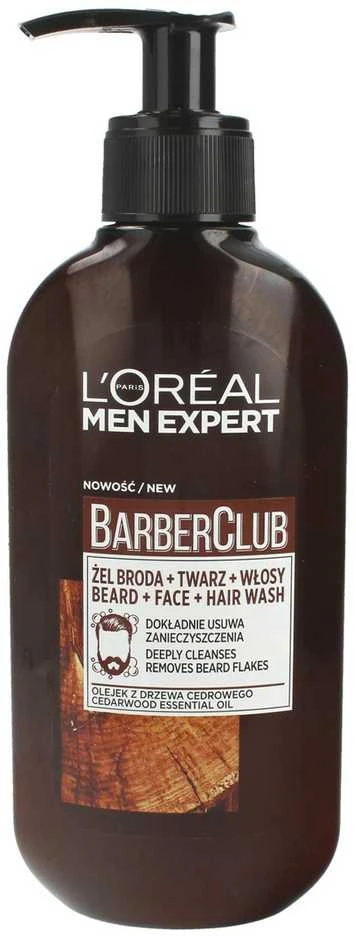 L'Oreal Paris Men Expert Barber Club, 200 ml