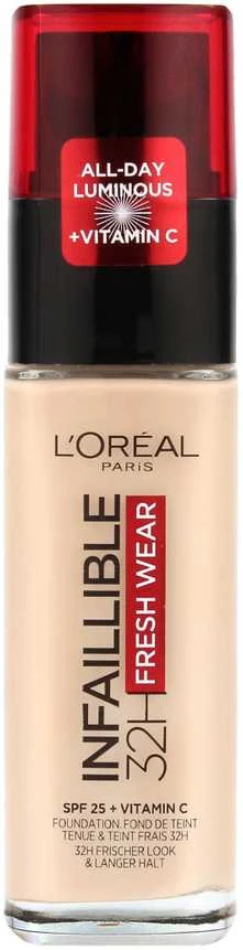 L´Oréal Paris Infaillible 24H Fresh Wear makiažo pagrindas 30 ml (130 Beige)