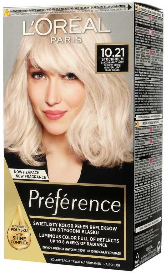 „L'Oreal Paris Preference“ 10.21 Stokholmas