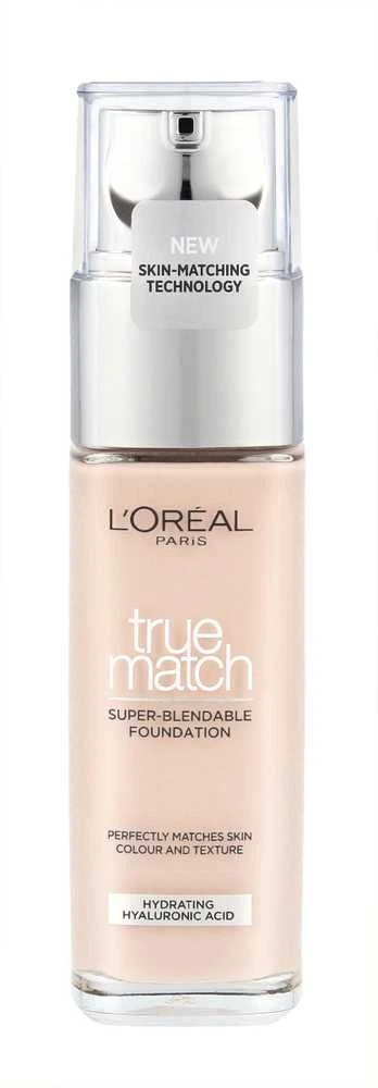 L'Oréal Paris True Match True Matcoolh Founeutraldationeutral 0.5.cool Rose Porcoolelaineutral Buteliukas su pompa Skystis 30 ml