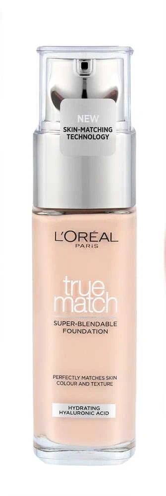 L’Oréal Paris True Match True Matcoolh Founeutraldationeutral 1.cool Rose Ivory Buteliukas su pompa Skystis 30 ml