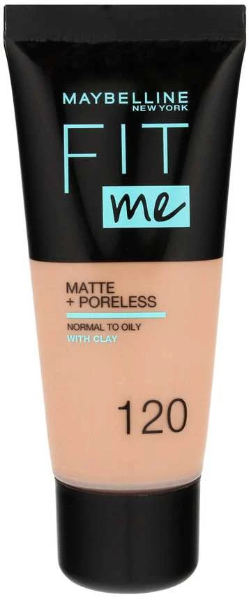 Makiažo pagrindas Maybelline Fit Me Matte+Poreless (120 Classic Ivory) 30ml