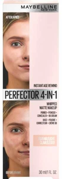 makiažo pagrindas Maybelline Instant Anti-Age Perfector 4-In-1 Matte Fair Light