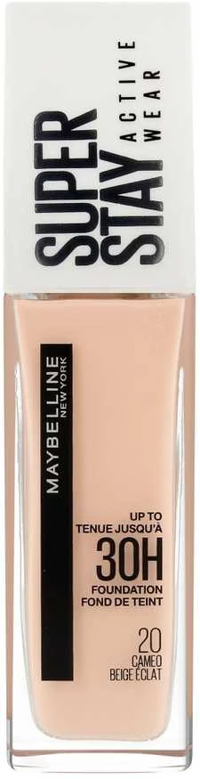 Maybelline Superstay Activewear 30h makiažo pagrindas 20-Cameo
