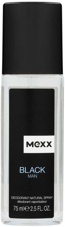 Mexx Juodas Man, 75 ml