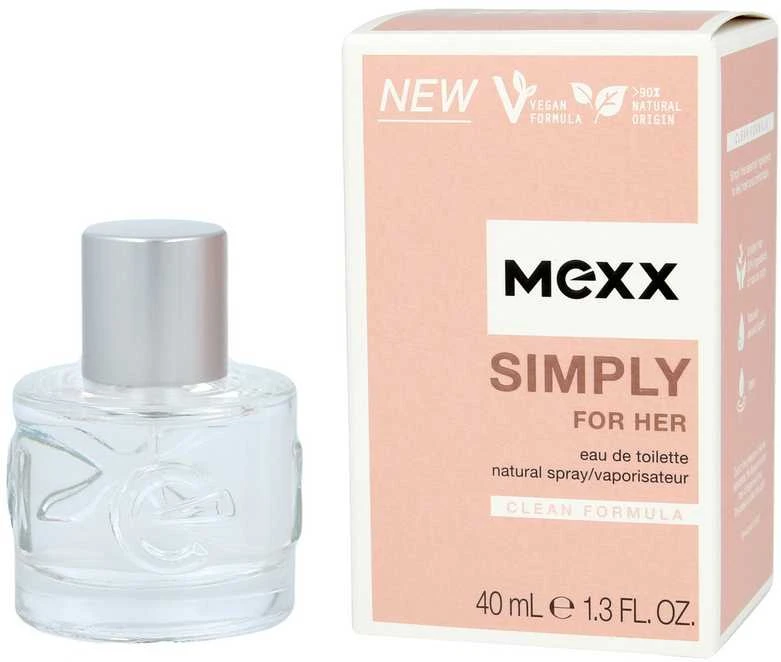 Kvepalai moterims Mexx Simply Natural EDT, 40 ml