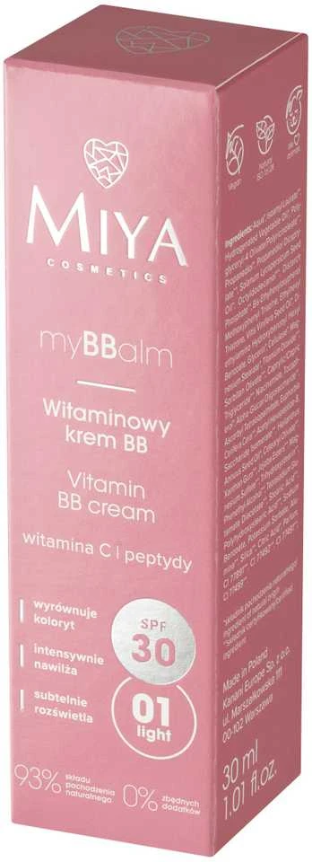 Miya Cosmetics myBBalm 01 Light, 30 ml