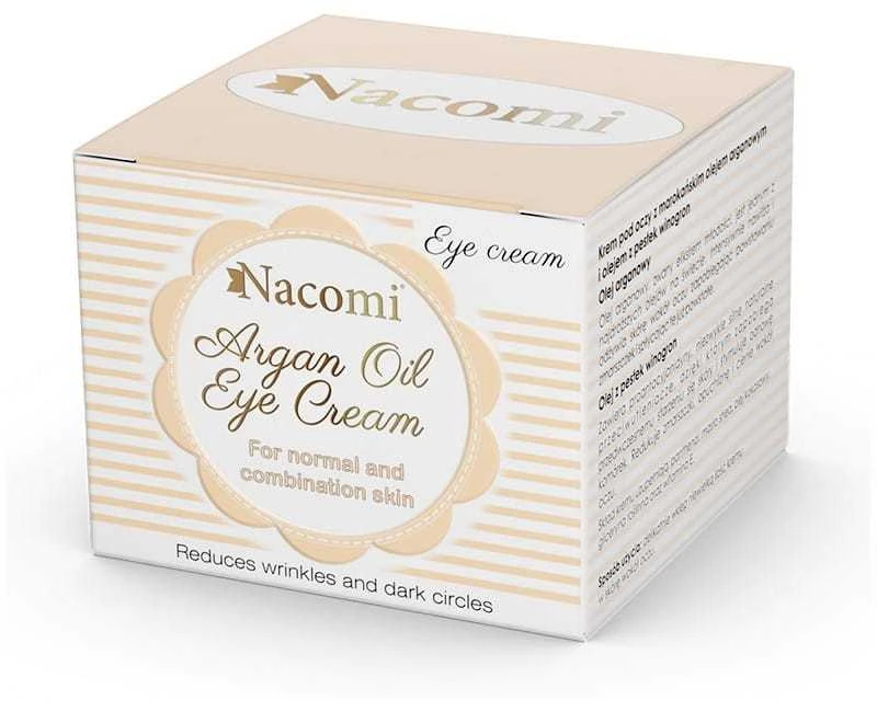 NACOMI Natural Argan paakių kremas 15 ml
