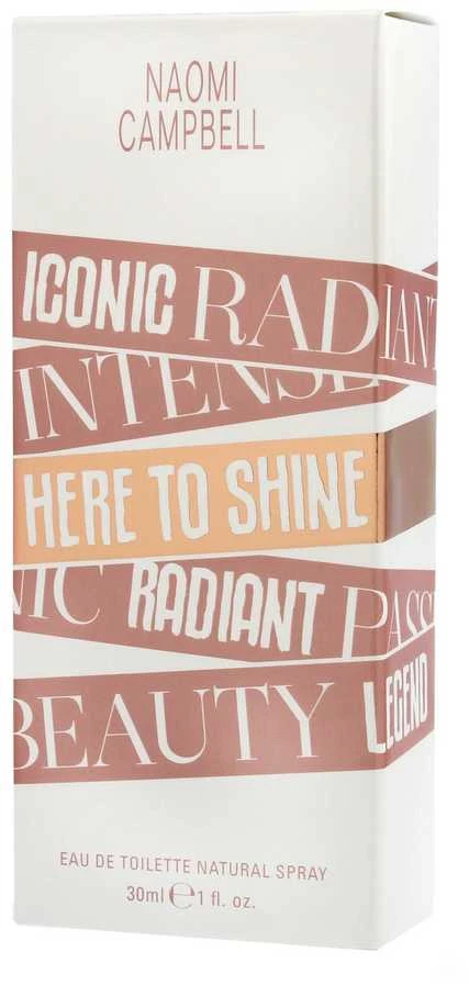 Naomi Campbell Here To Shine EDT tualetinis vanduo moterims, 30 ml