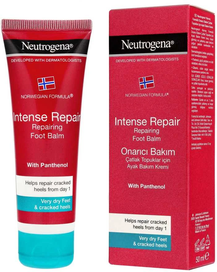 Neutrogena Norwegian Formula Intense Repair Foot Kreminis Foot Kreminis unisex, 50 ml