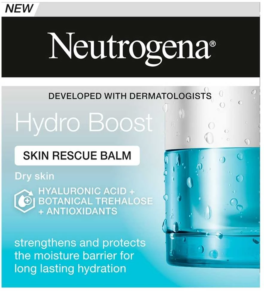 "Neutrogena Hydro Boost" sausą odą atnaujinantis balzamas 50ml