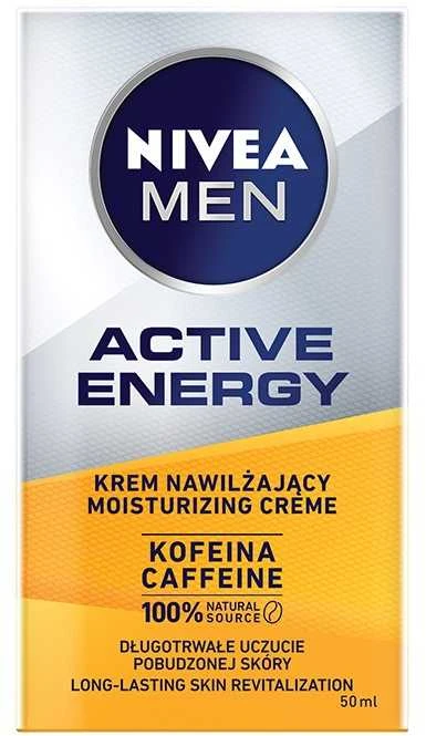 Nivea Men Active Energy Day kreminis, 50 ml