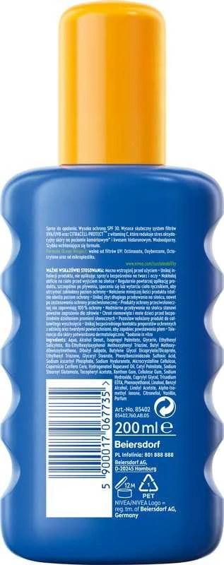 Nivea Sun Protect & Moisture, 200 ml