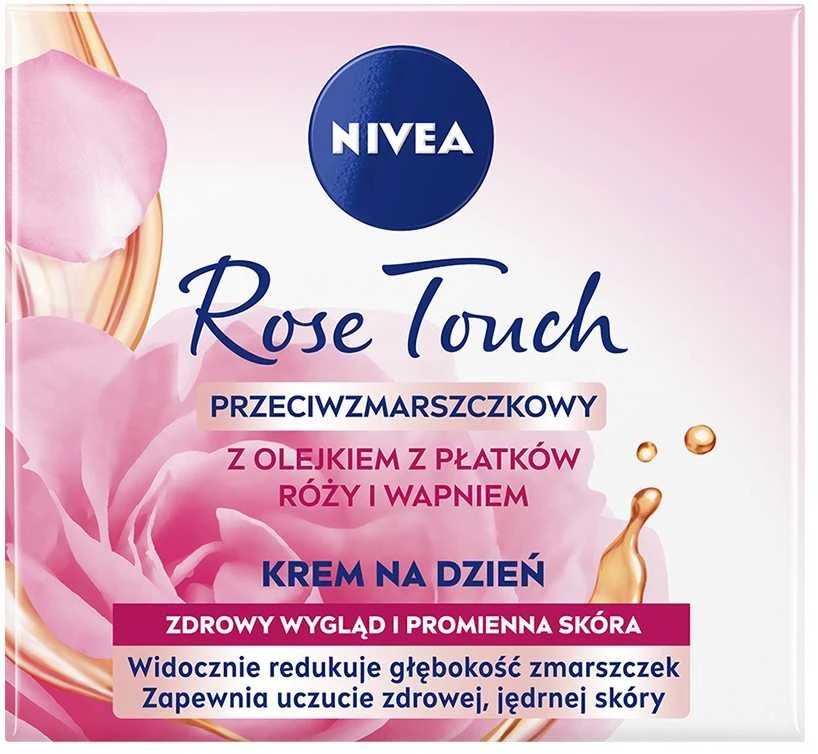 Nivea Rose Touch dieninis kremas nuo raukšlių 50ml