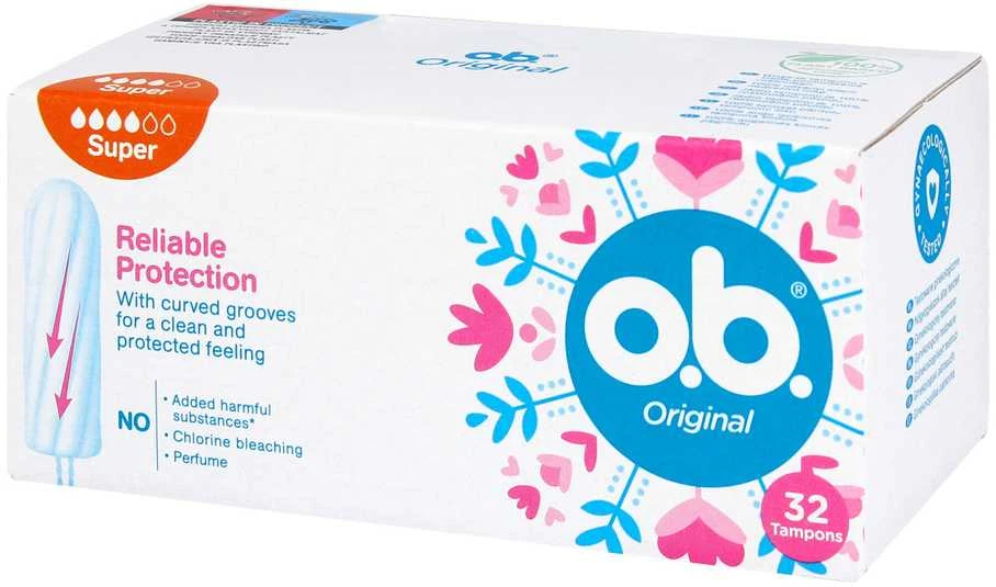 OB Original Tampons Super 32 vnt.