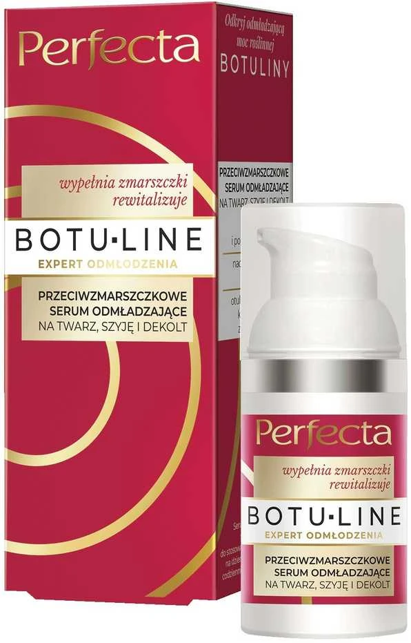 Perfecta Botu-Line jauninantis serumas nuo raukšlių veidui, kaklui ir dekoltė 30 ml