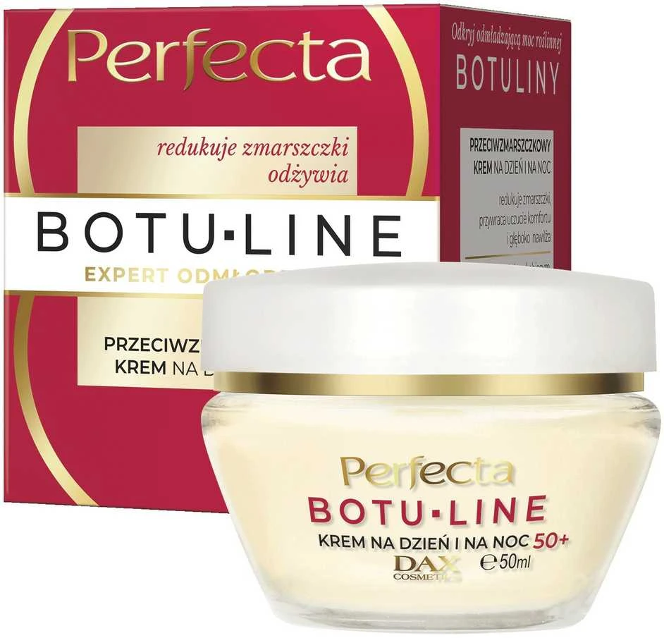 Perfecta Botu-Line dieninis ir naktinis kremas nuo raukšlių 50+ 50ml