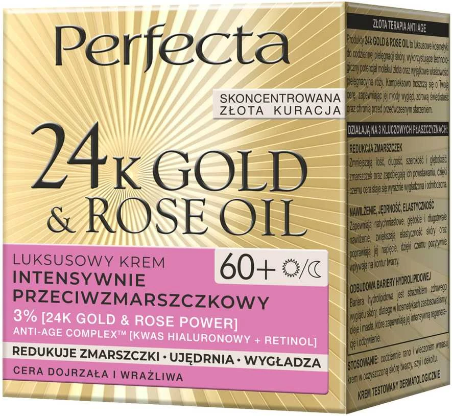 Perfecta 24K Gold&Rose aliejus, 50 ml