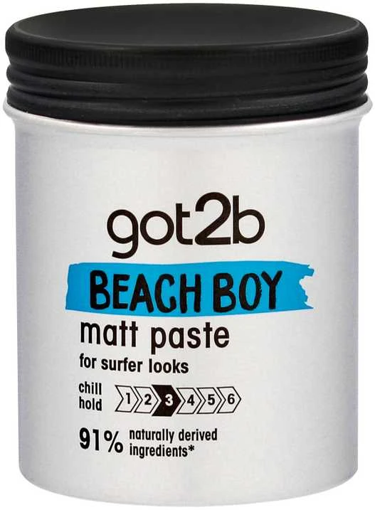 Schwarzkopf Got2b Beach Boy matinė pasta banglentininko įvaizdžiui, 100 ml