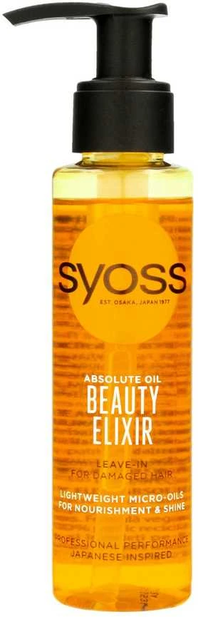 Syoss Beauty Eliksyras Absolute Oil, 100 ml