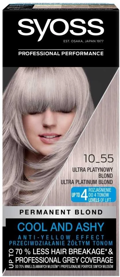Syoss Permanent Coloration Permanent Blond Hair Color moterims, 50 ml