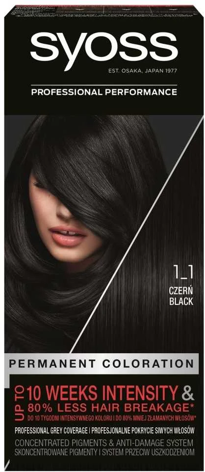 Syoss Permanent Coloration plaukų dažai, 50 ml