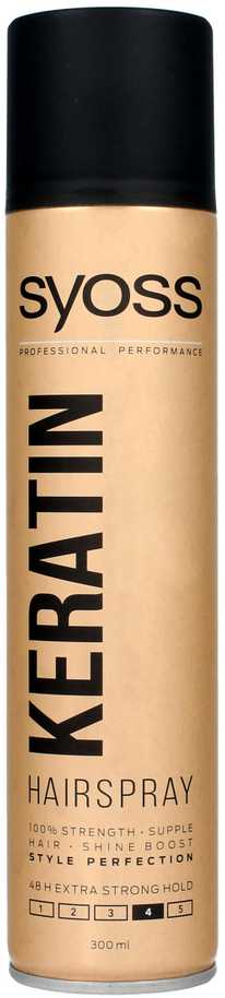 Syoss Keratin Plaukų lakas Plaukų lakas moterims, 300 ml