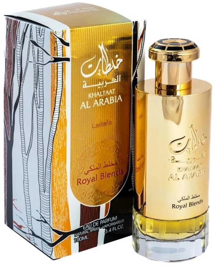 Unisex kvepalai Lattafa Khaltaat Al Arabia Royal Blends EDP, 100 ml