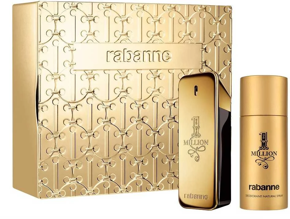Paco Rabanne Set 1 Million EDT, 100 ml Desodorante, 150 ml·