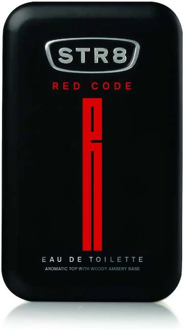 STR8 Raudona Code EDT tualetinis vanduo vyrams, 50 ml