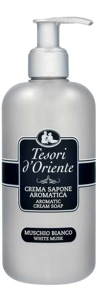 Tesori_Dorie Skystas muilas Baltas MUSK, 300 ml