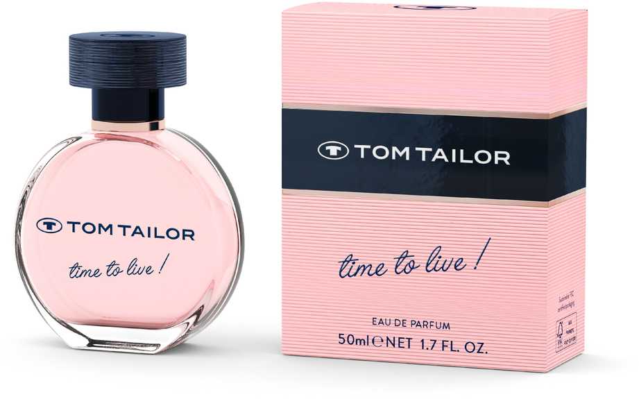 Tom Tailor Time To Live! EDP parfumuotas vanduo moterims, 50 ml