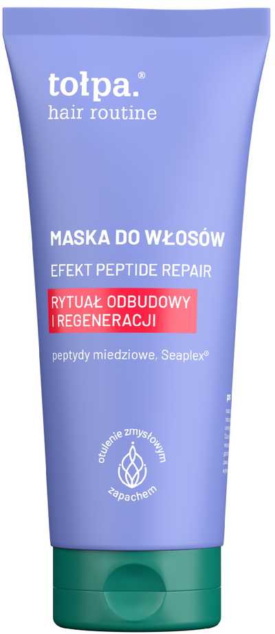 TOŁPA Hair Routine Plaukų kaukė su poveikiu peptidams atstatyti 200 ml