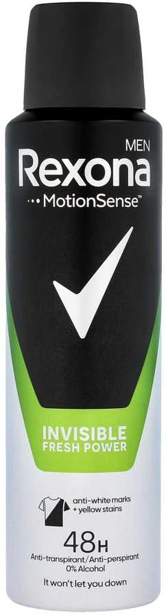 Rexona Men Invisible Fresh Power purškiamas dezodorantas