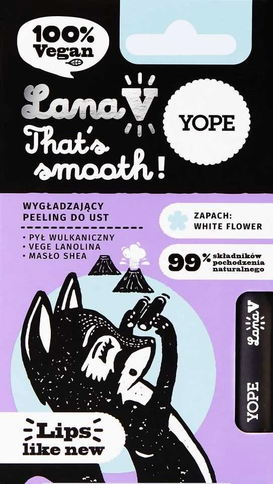 Yope Lana V glotninamasis lūpų šveitiklis Tai lygus! 2,5 g