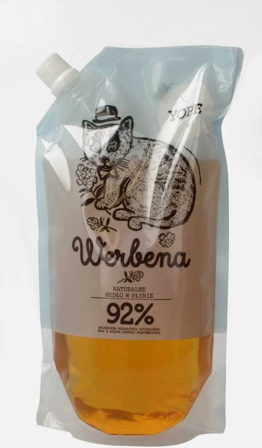 Yope Verbena skystas muilas 500 ml - pildoma pakuotė
