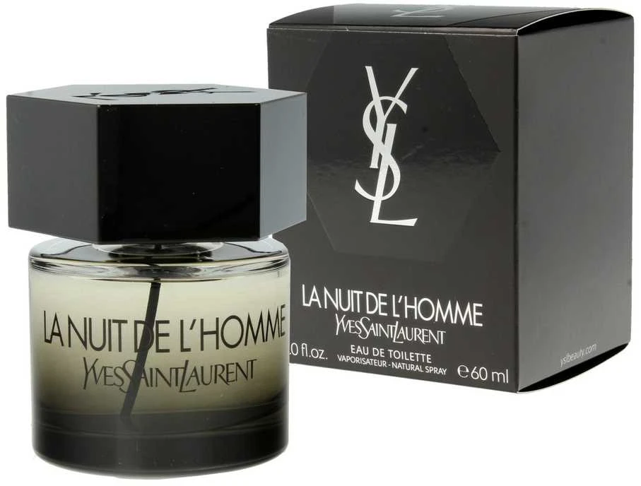 Kvepalai vyrams Yves Saint Laurent La Nuit De L'Homme EDT, 60 ml